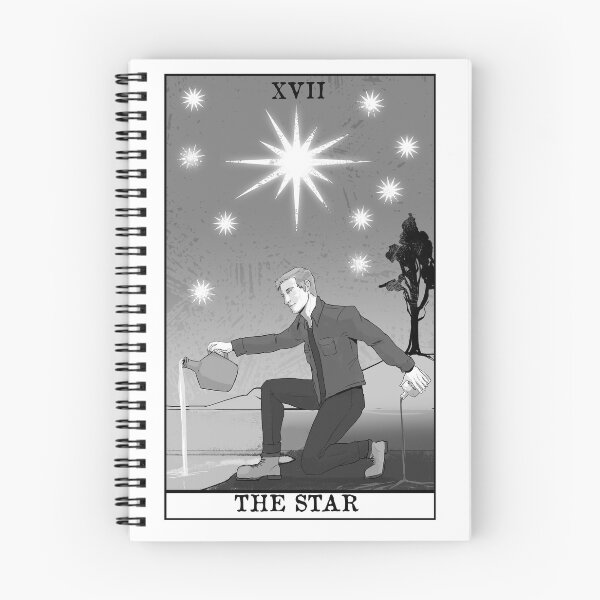 Item preview, The Star Tarot Card designed and sold by AnSchiArtRB.