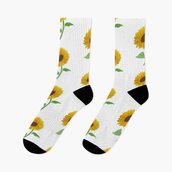 Item preview, Watercolor sunflower pattern design designed and sold by muffinstandd.