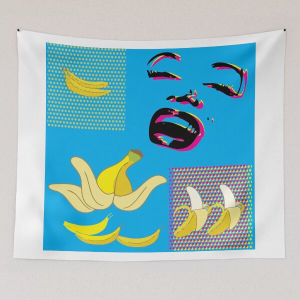 Item preview, Andy Warhol's Pop Art Fusion: Marilyn Monroe Meets the Playful Banana designed and sold by ZIKI VI.