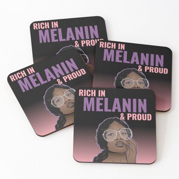 Item preview, Rich in Melanin & Proud designed and sold by Prachi Patel.