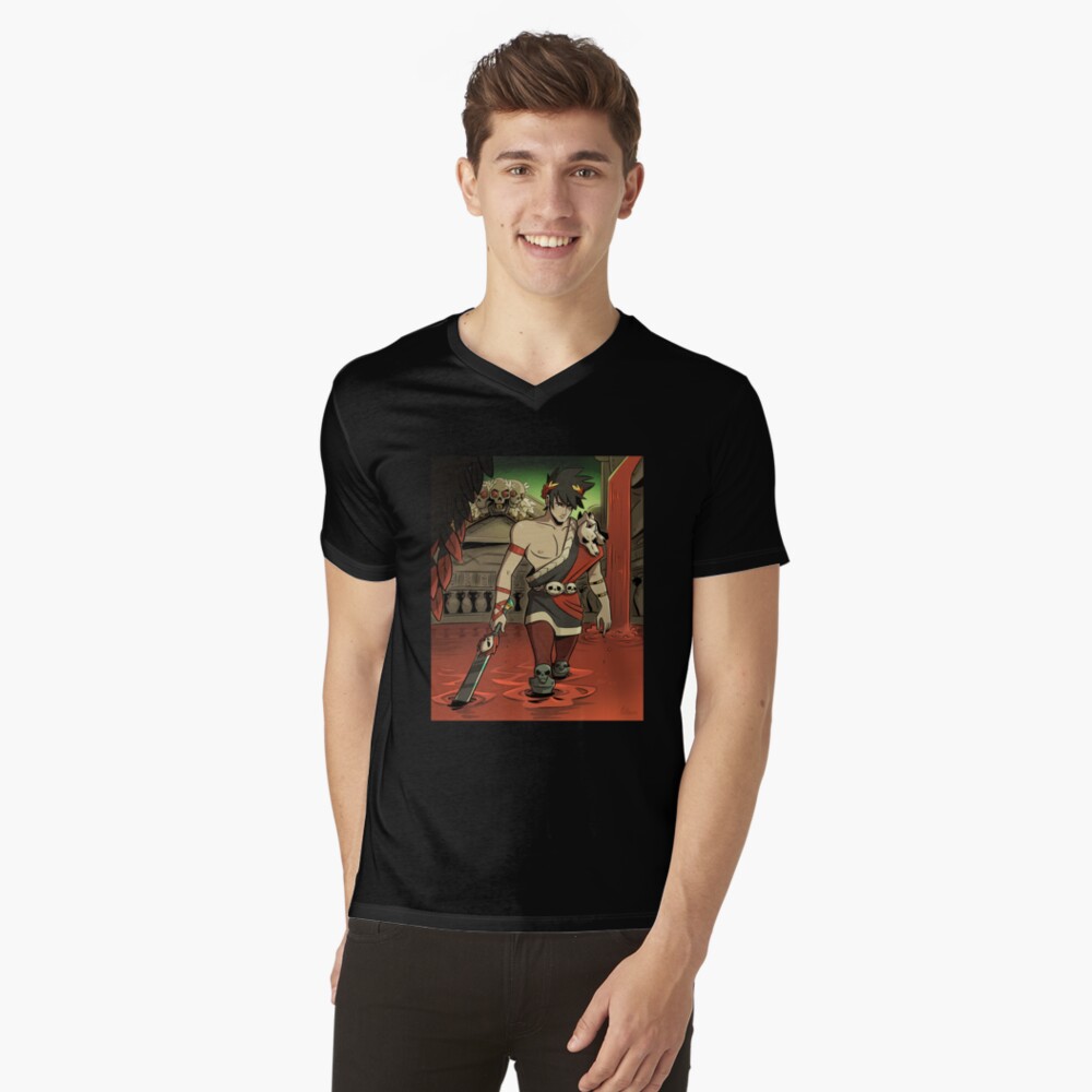 Aperçu de l'œuvre T-shirt col V créée et vendue par Libou.