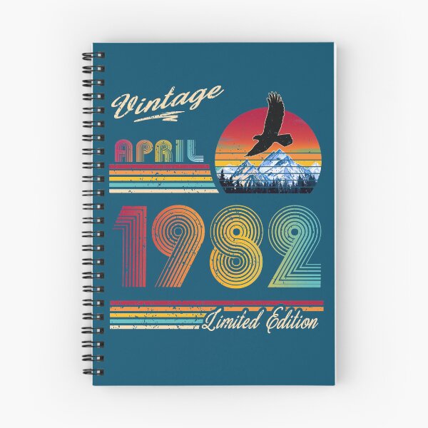 Item preview, Vintage April 1982 Birthday designed and sold by GreenSplash.