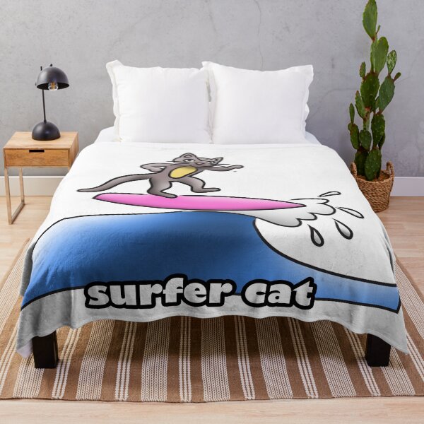 Item preview, Surfer cat designed and sold by Xdelacra.