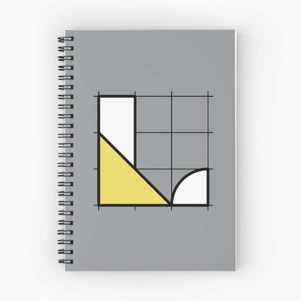 Item preview, L // Perfectionist Alphabet (Pantone Ultimate Gray + Illuminating) designed and sold by fumauk.