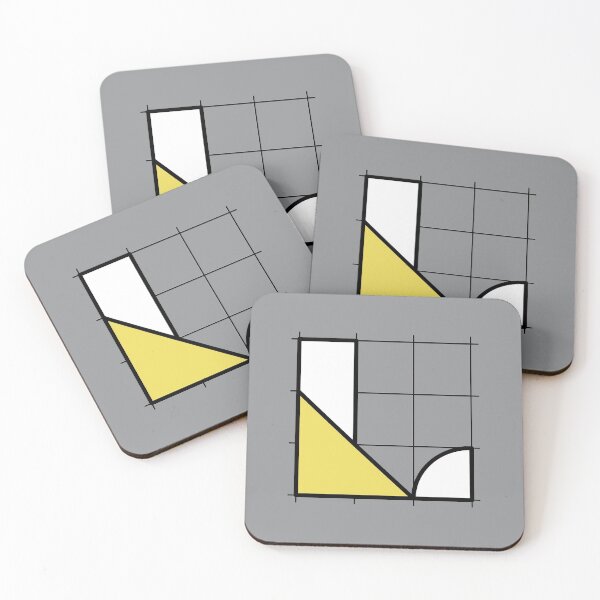 Item preview, L // Perfectionist Alphabet (Pantone Ultimate Gray + Illuminating) designed and sold by fumauk.