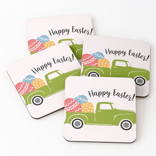 Item preview, Happy Easter Egg Hunt Truck Resurrection Sunday designed and sold by Gordon Nelson.