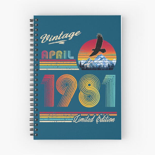 Item preview, Vintage April 1981 Birthday designed and sold by GreenSplash.