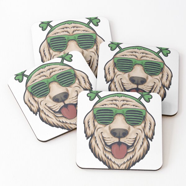 Item preview, Dog head eyeglasses for st. patrick's day designed and sold by king's Outfit.