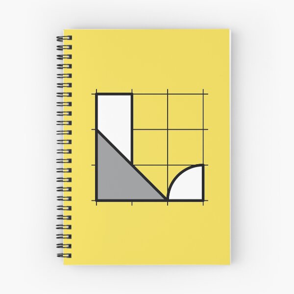 Item preview, L // Perfectionist Alphabet (Pantone Illuminating + Ultimate Gray) designed and sold by fumauk.