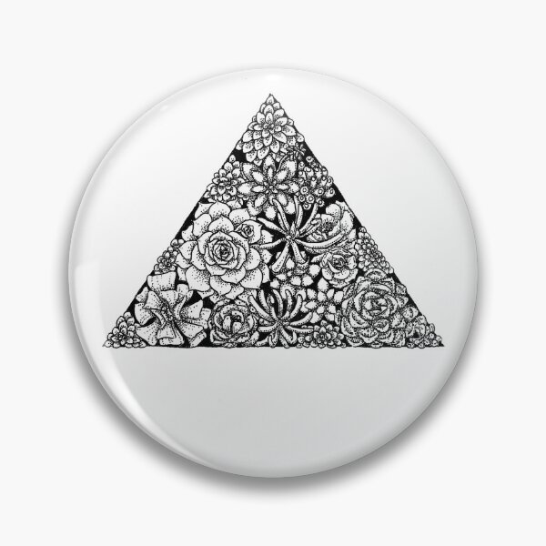 Item preview, Succulent Triangle designed and sold by Gabriela Holzer.