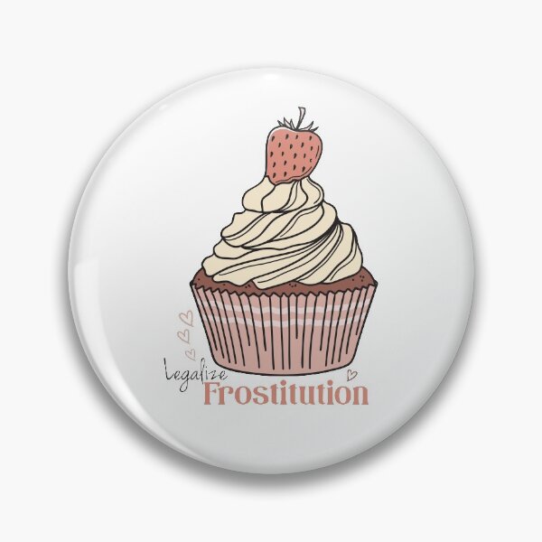 Artikelvorschau, Legalisieren Sie Frostitution Strawberry Cupcake entworfen und verkauft von DesignLabMedia.
