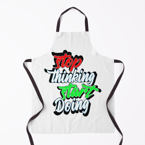 Item preview, stop thinking start doing  designed and sold by UrahGo.