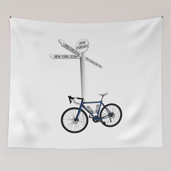 Item preview, John O'Groats Signpost & Bike designed and sold by cycleexplorers.