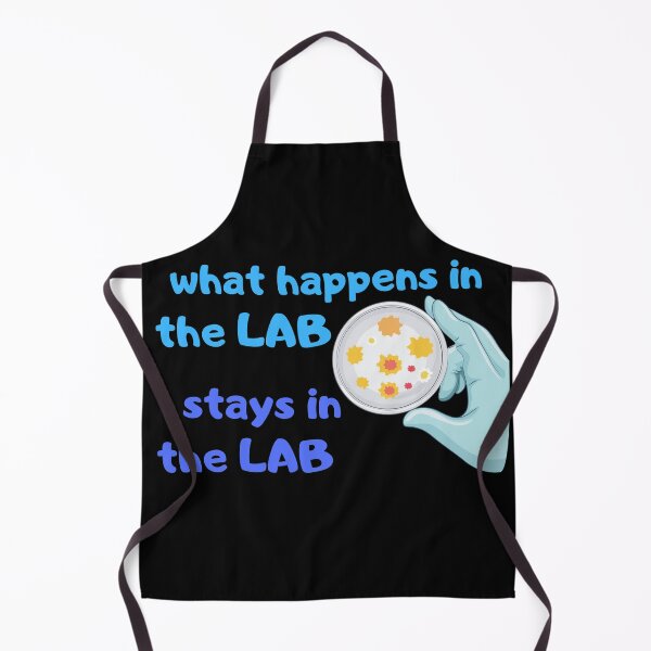 Item preview, what happens in the LAB stays in the LAB FUNNY petri dish culture rubber gloves  Microbiology designed and sold by Hippiesole.