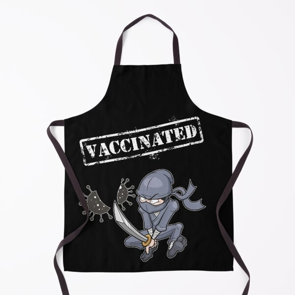 Artikelvorschau, Ich bin geimpft - Anti-COVID Anti-Coronavirus Ninja - Lustiges Motivationsdesign für Pro-Impfstoff Pro-Impfung Pro-Immunisierung Pro Vax befürwortet Frauen Männer, die - Geschenk für Ärzte und Krankenschwestern entworfen und verkauft von WG-Factory.