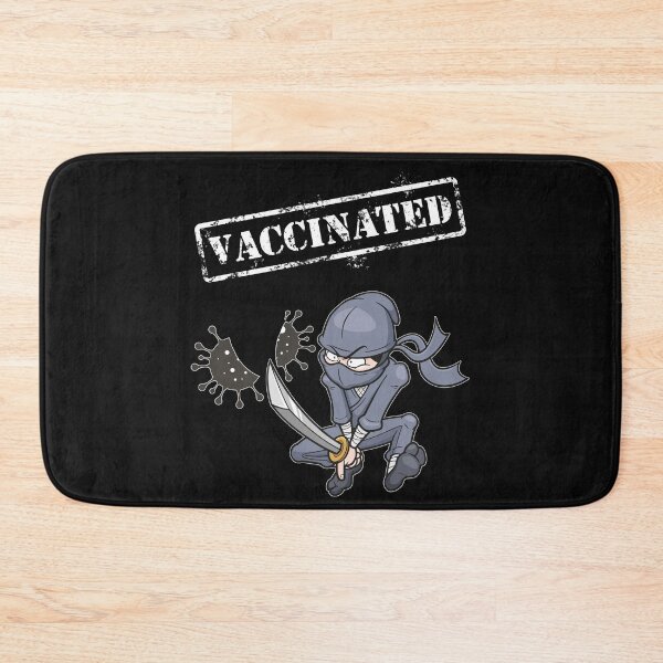 Artikelvorschau, Ich bin geimpft - Anti-COVID Anti-Coronavirus Ninja - Lustiges Motivationsdesign für Pro-Impfstoff Pro-Impfung Pro-Immunisierung Pro Vax befürwortet Frauen Männer, die - Geschenk für Ärzte und Krankenschwestern entworfen und verkauft von WG-Factory.
