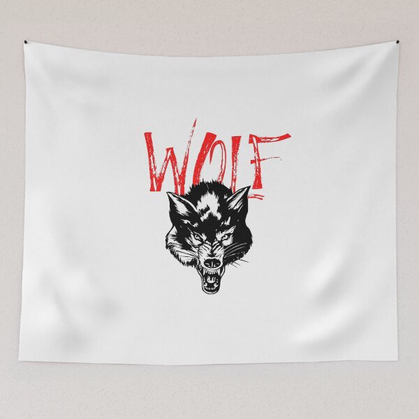 Item preview, Cool bad wolf motif designed and sold by Legacy Apparel Co..