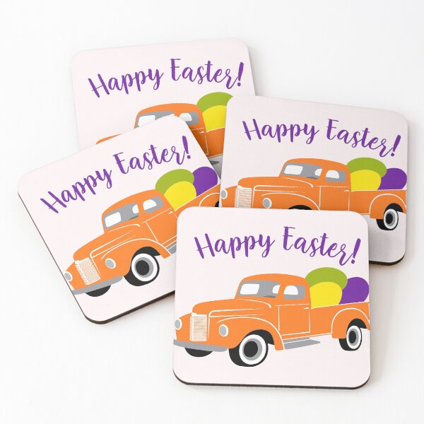 Artikelvorschau, Happy Easter Egg Hunt Truck Auferstehungssonntag entworfen und verkauft von Gordon Nelson.