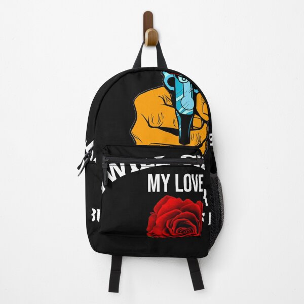 Item preview, Bullet proof heart | guns n rose love | revolver in hand designed and sold by Risala.