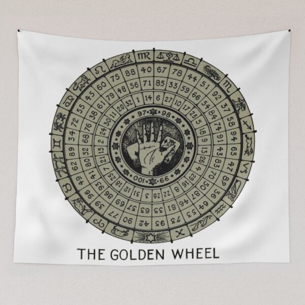 Item preview, The Golden Zodiac Wheel designed and sold by elevens.