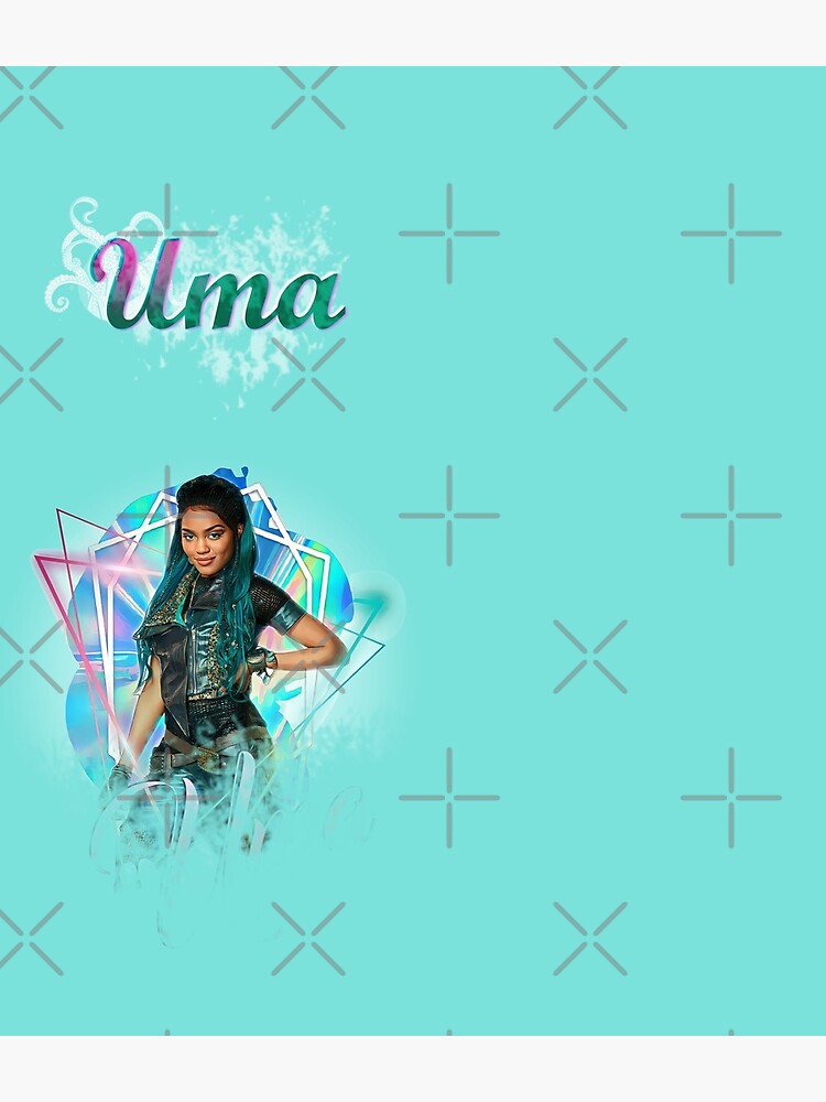 Imagen 3 de 3, Mochila con la obra Princesa Uma - Descendientes 3, diseñada y vendida por Arte-Enchanted.