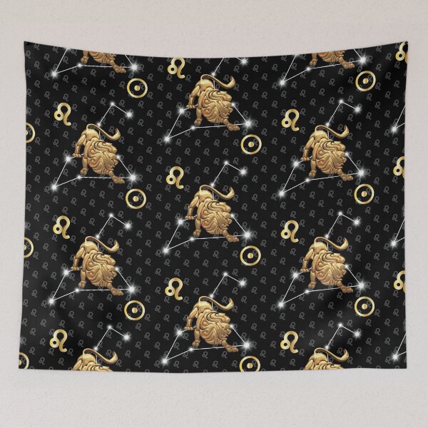 Item preview, 65 MCMLXV Leo Zodiac Astrology Sign Pattern designed and sold by 65 MCMLXV.