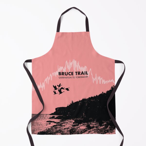 Item preview, The Bruce Trail Elevation Art - Pink designed and sold by PilgrimageShop.