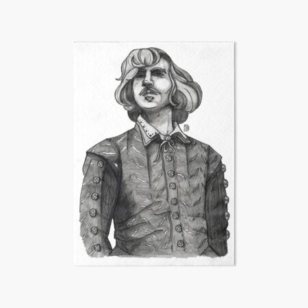Christopher Marlowe Art Board Print