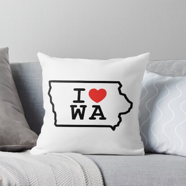 Item preview, I Love Iowa - White designed and sold by nicdesignsstuff.