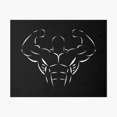 Gym Bodybuilding Weightlifting Icon Or Label Sport Symbol Vector  Illustration Stock Illustration - Download Image Now - iStock