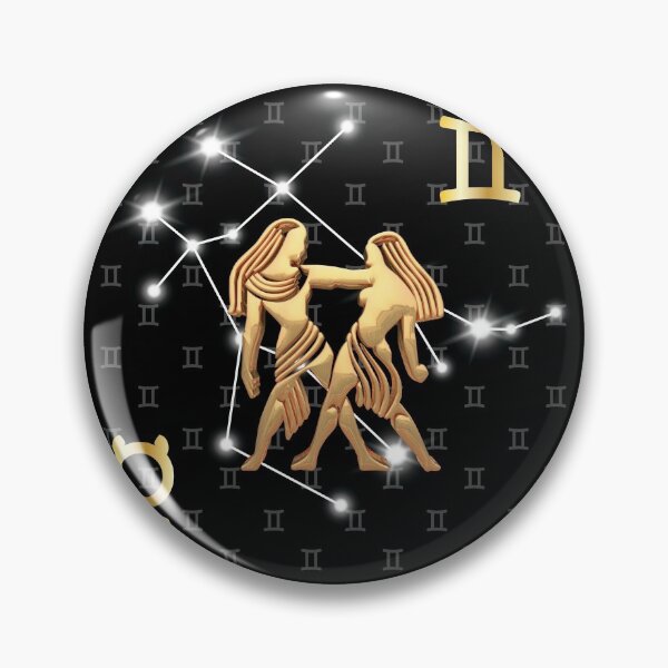 Item preview, 65 MCMLXV Gemini Zodiac Astrology Sign Pattern designed and sold by 65 MCMLXV.