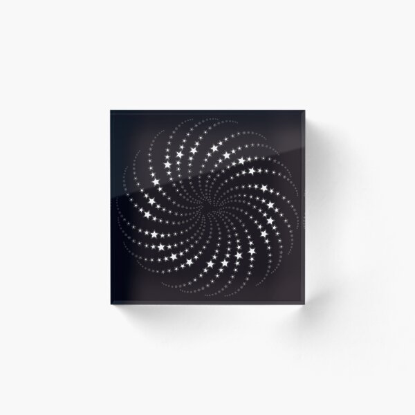 Item preview, Spiral of Stars, Black Sky designed and sold by WearItOwnIt.