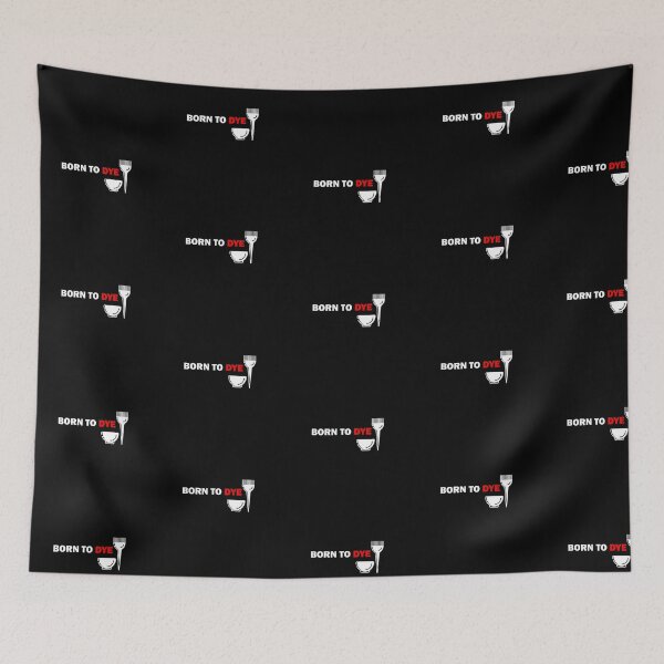 Item preview, Born To Dye Funny Hairdressing / Barbering Puns designed and sold by RomeoSketches.