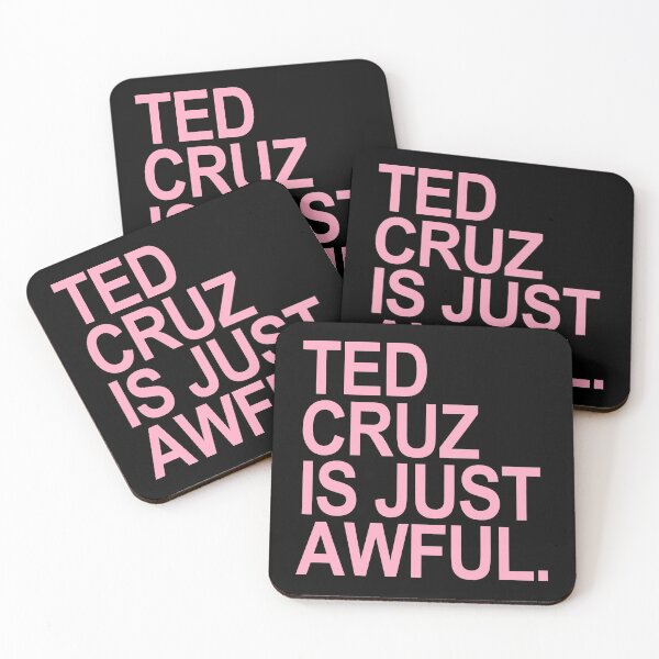 Item preview, Ted Cruz is just Awful (pink text) designed and sold by Thelittlelord.