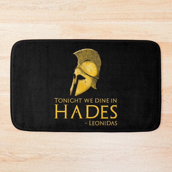 Item preview,  Tonight we dine in Hades - Ancient Greek History Quote - Leonidas Of Sparta designed and sold by Styrman.