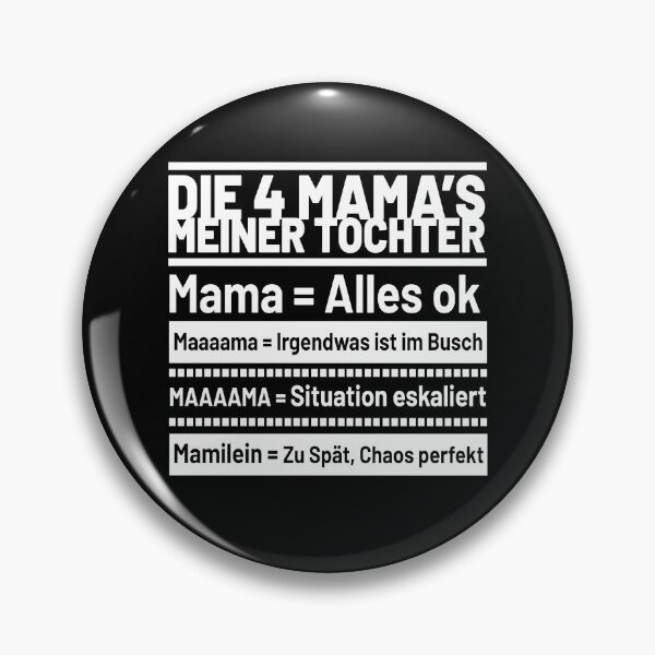 Item preview, Die 4 Mamas meiner Tochter Mothers day designed and sold by MooonTees.