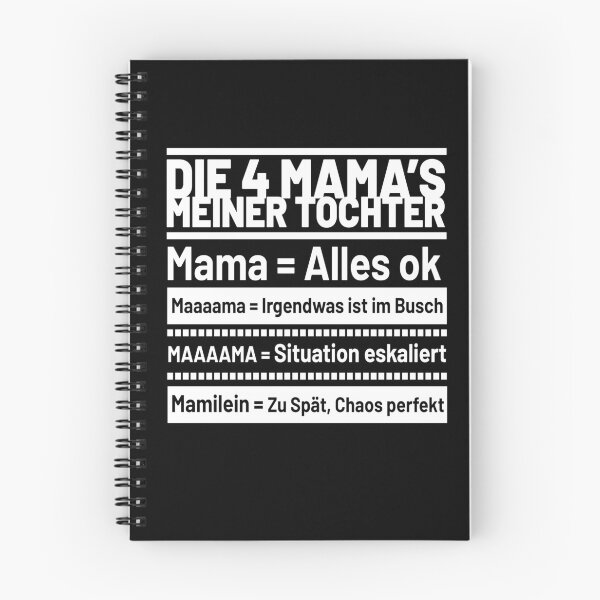 Item preview, Die 4 Mamas meiner Tochter Mothers day designed and sold by MooonTees.
