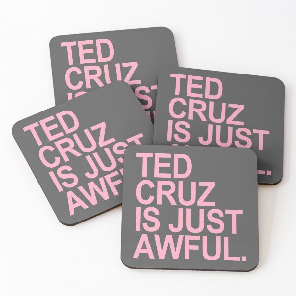 Item preview, Ted Cruz is just Awful (pink text 2) designed and sold by Thelittlelord.