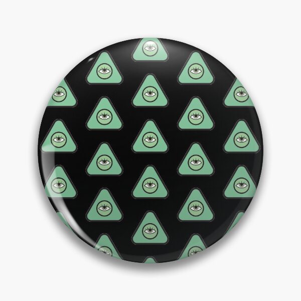 Item preview, Green Planchette Eye Pattern - Black designed and sold by Citizen of  Trash.