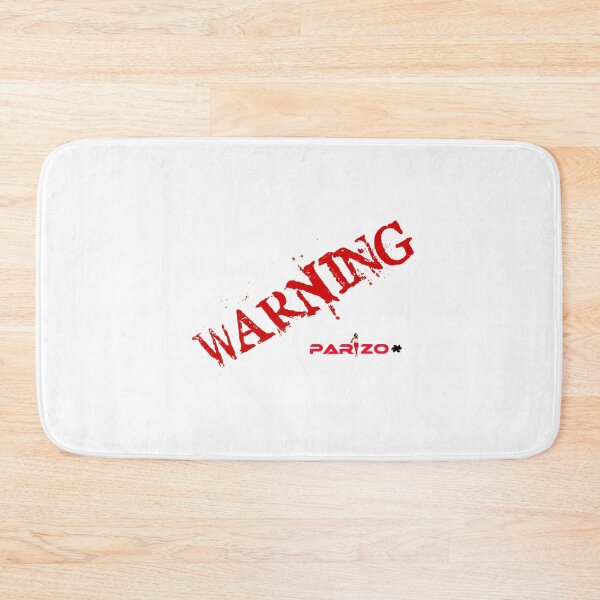 Item preview, warning designed and sold by Parizo.