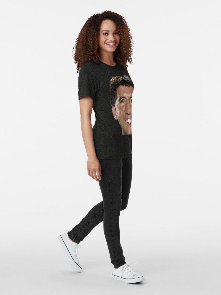 Thumbnail 3 of 6, Tri-blend T-Shirt, caricature Simon 1 designed and sold by roggcar.