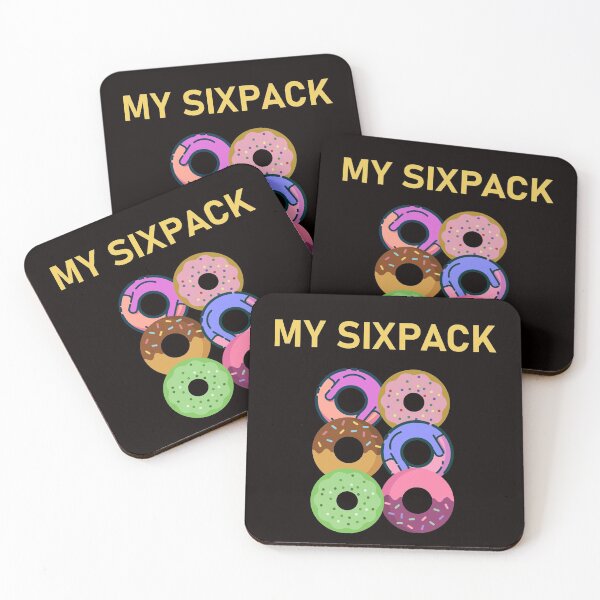 Item preview, My six pack donuts funny designed and sold by Imutobi.