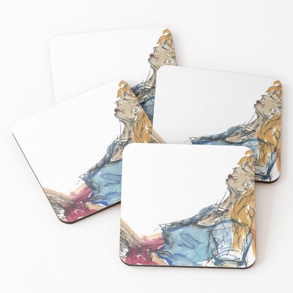 Item preview, Woman laying down painting designed and sold by GabrieleBPrice.