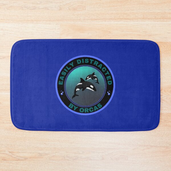 Item preview, Easily distracted by Orcas designed and sold by fev-rocks.