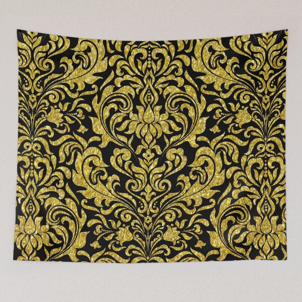 Item preview, Gold And Black Glitter designed and sold by virillanissa.