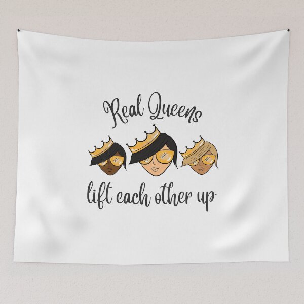 Item preview, Women Empowerment Real Queens Saying / Female Support Girls design designed and sold by CreatedByHeidi.