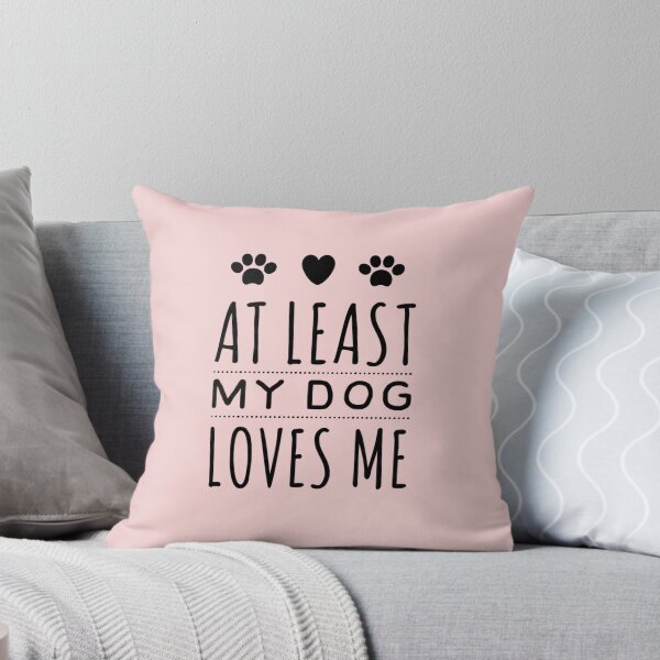 Artikelvorschau, Zumindest liebt mich mein Hund entworfen und verkauft von BCCOLLECTION.