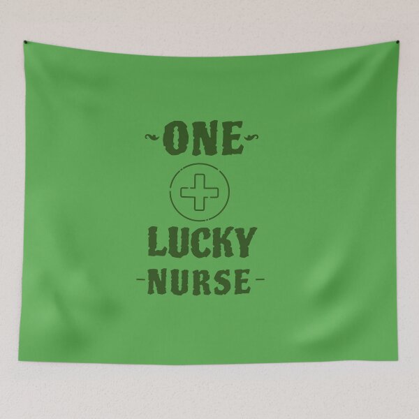 Item preview, one lucky nurse  designed and sold by JobaBreezy.