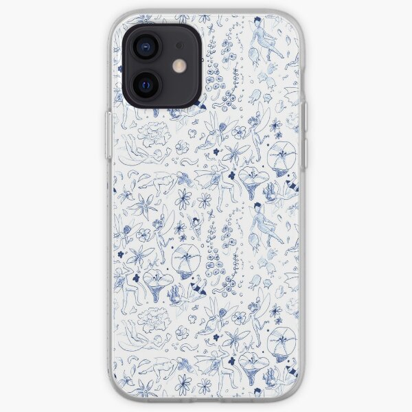 Fairy Garden Pattern iPhone Soft Case