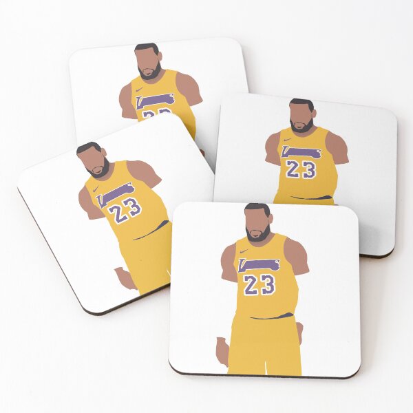 Item preview, Lebron James Lakers Minimalist Design designed and sold by 8bitSportsCo.